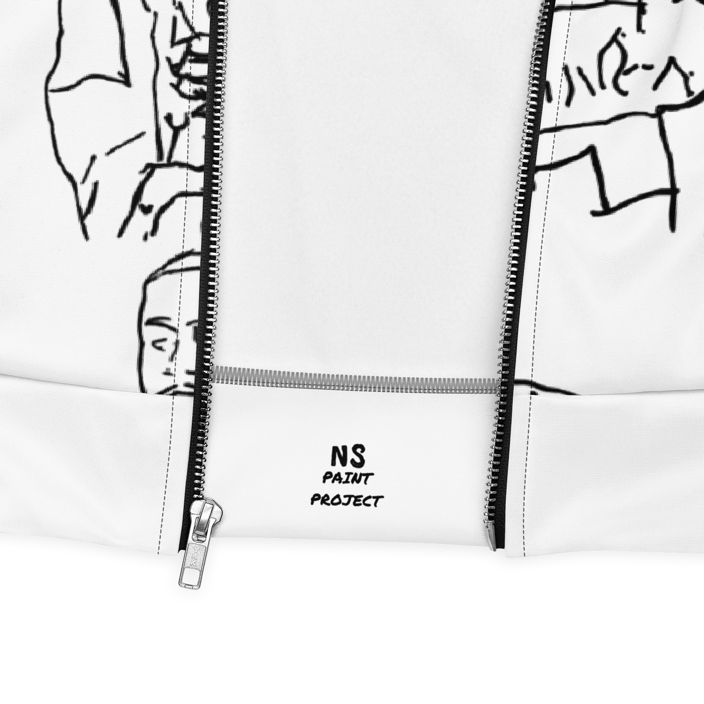 "Bird Lives" Charlie Parker design light bomber jacket