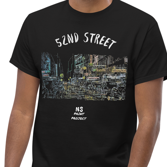 "52nd Street" design classic tee