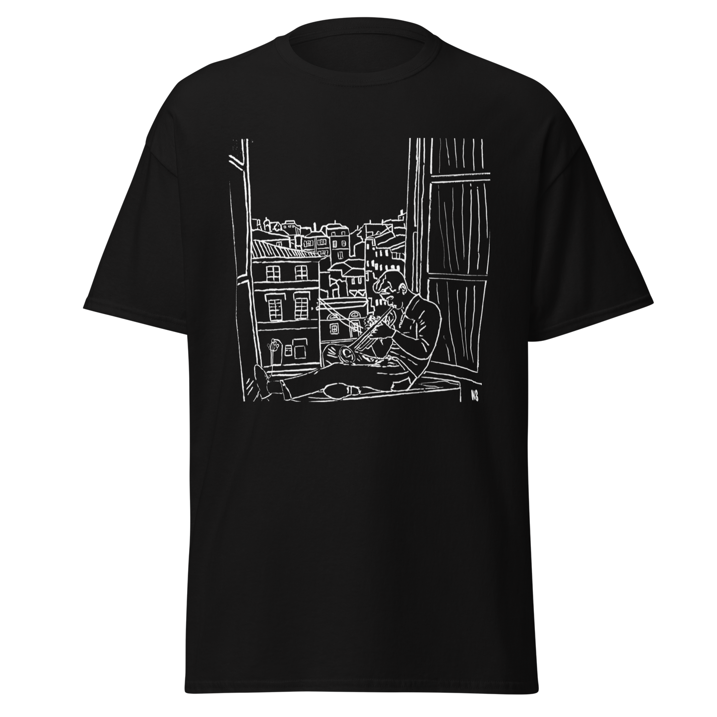 Chet Baker in Roma design classic tee