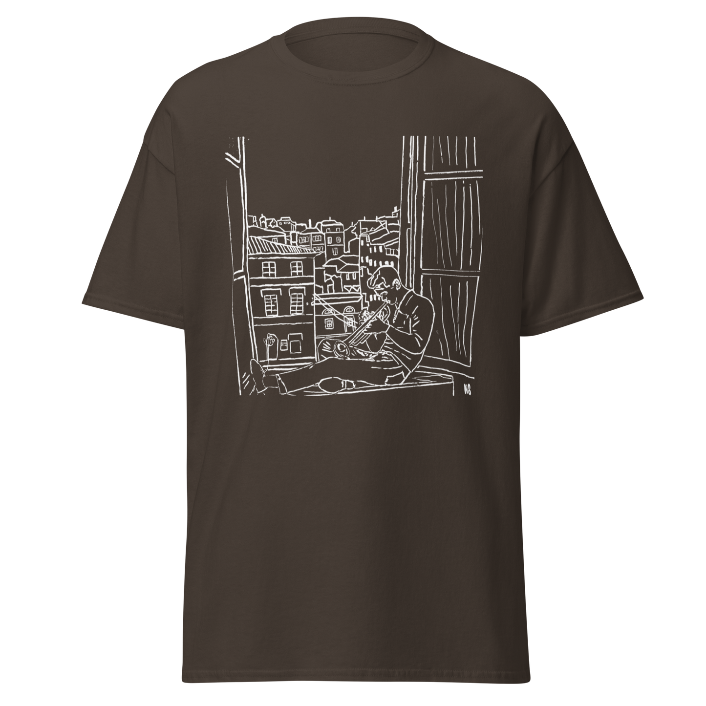 Chet Baker in Roma design classic tee