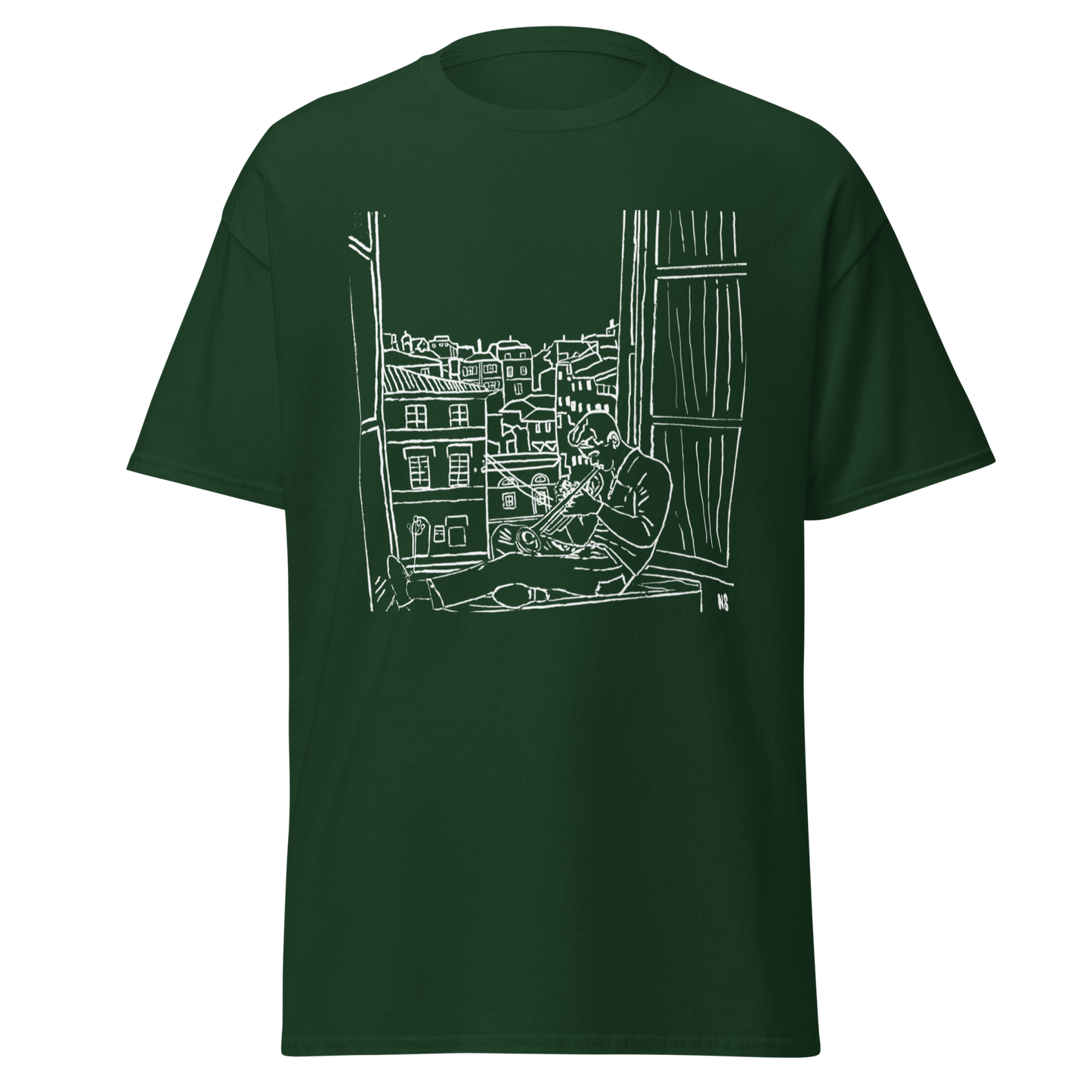 Chet Baker in Roma design classic tee