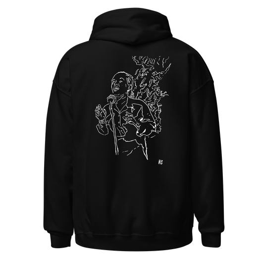 "Billie Holiday" design Hoodie