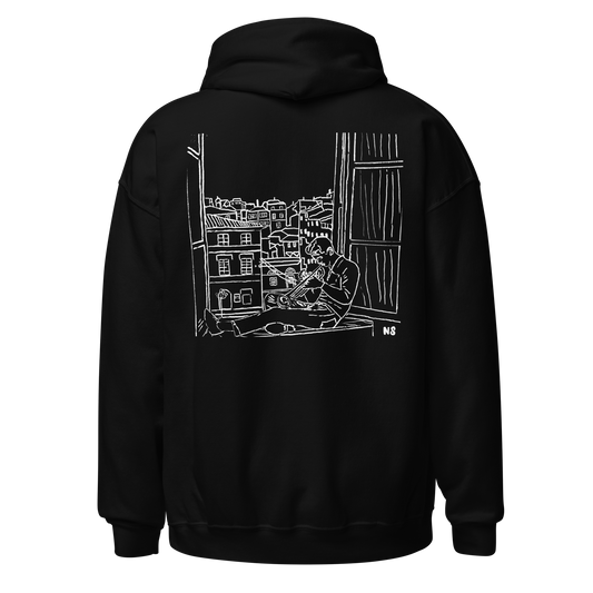 Chet Baker in Roma design Hoodie