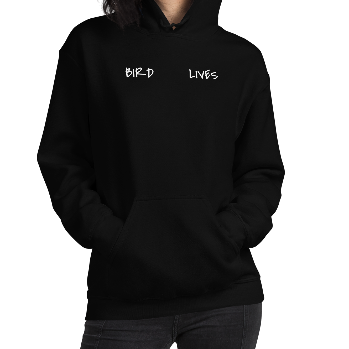 "Bird Lives" Charlie Parker design Hoodie