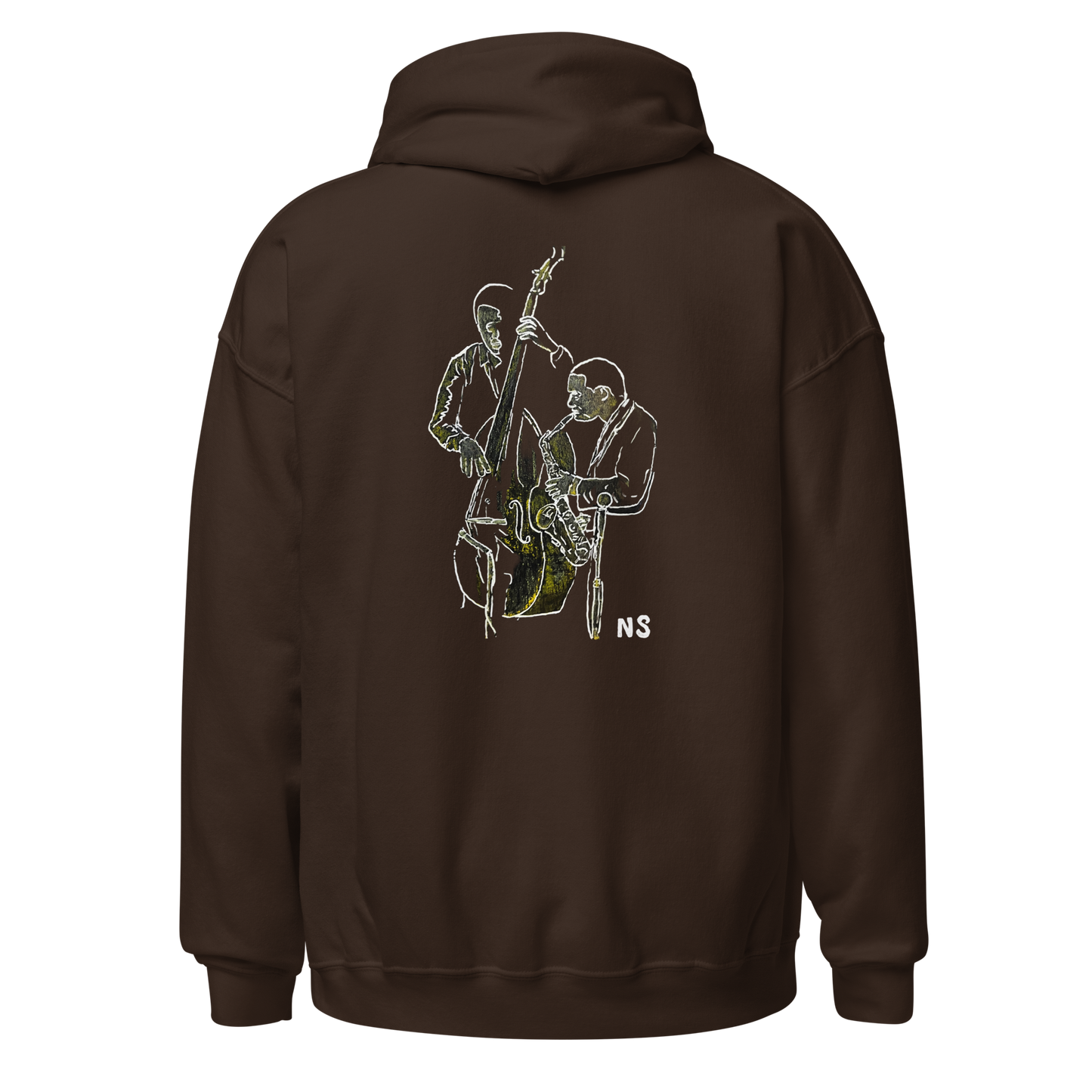 "Mingus & Dolphy" (color series) design Hoodie
