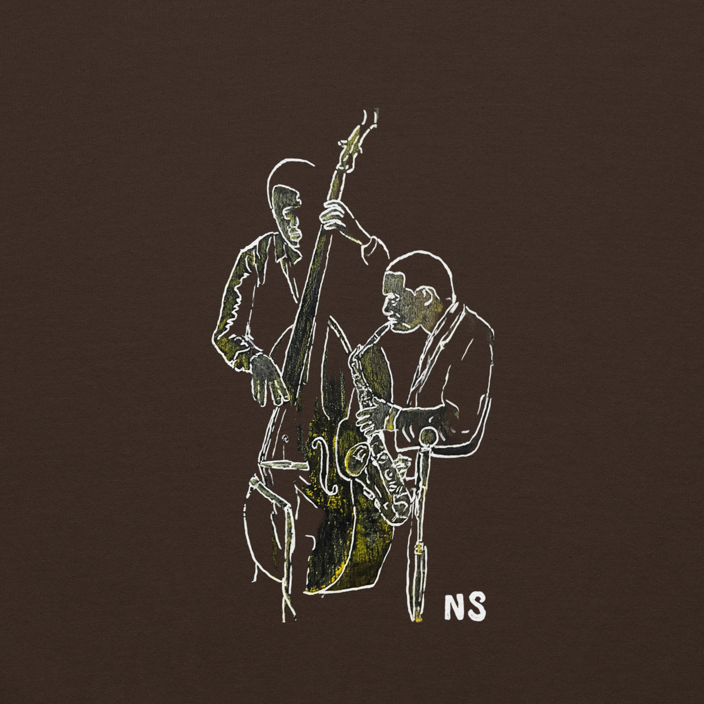 "Mingus & Dolphy" (color series) design Hoodie