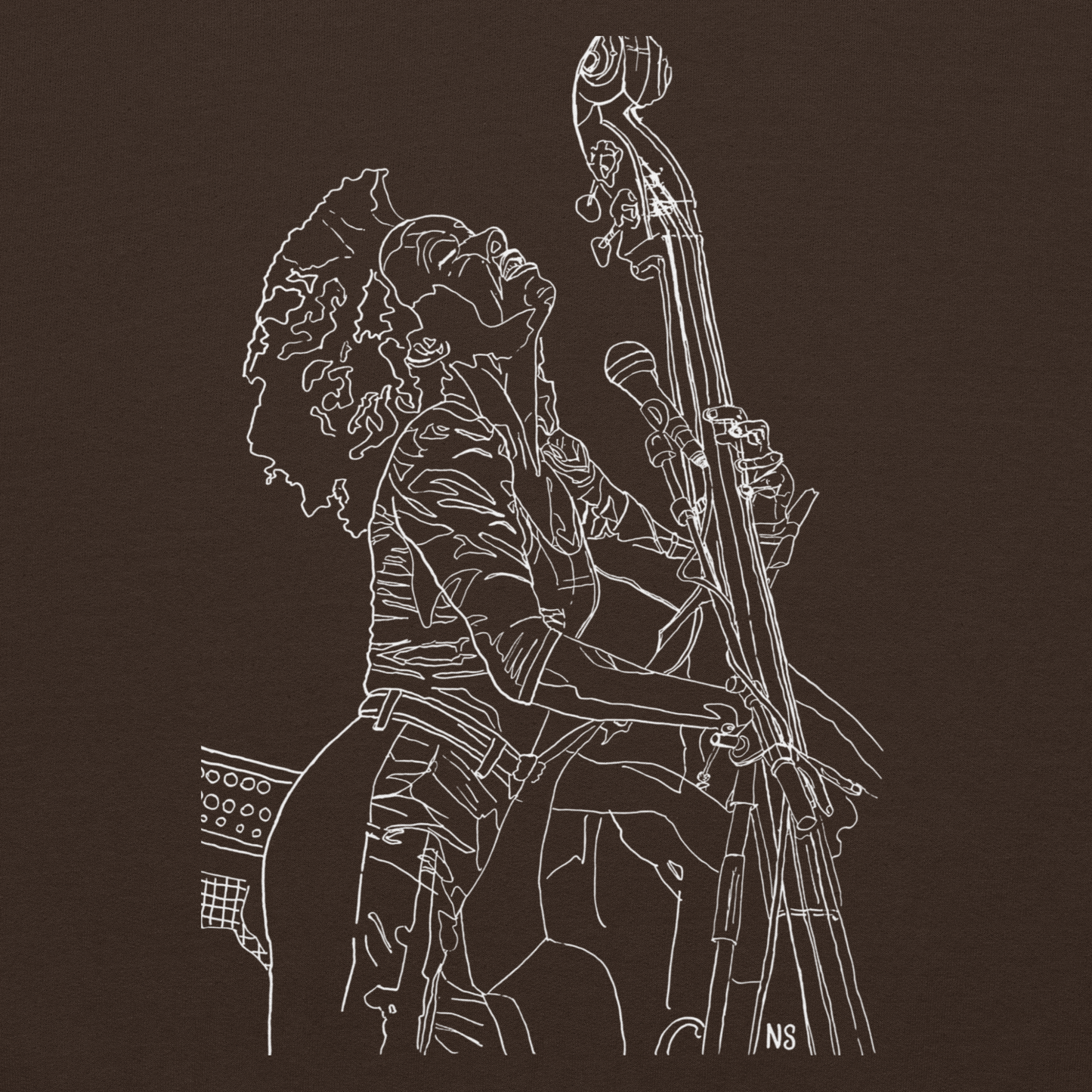 Esperanza Spalding design Hoodie