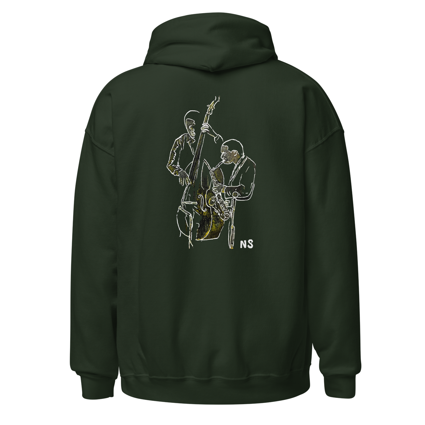 "Mingus & Dolphy" (color series) design Hoodie