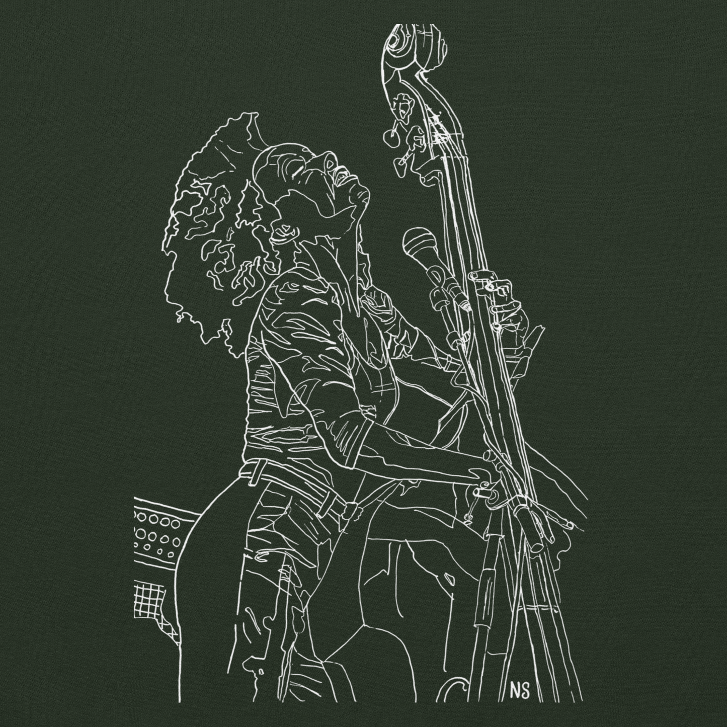 Esperanza Spalding design Hoodie
