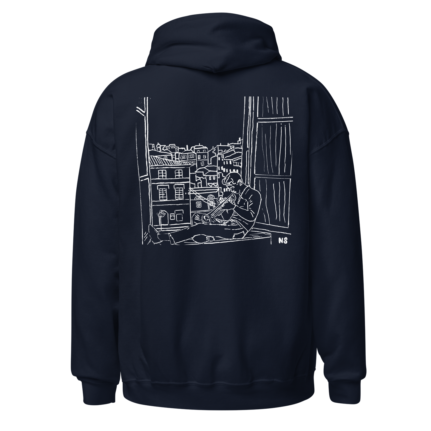 Chet Baker in Roma design Hoodie